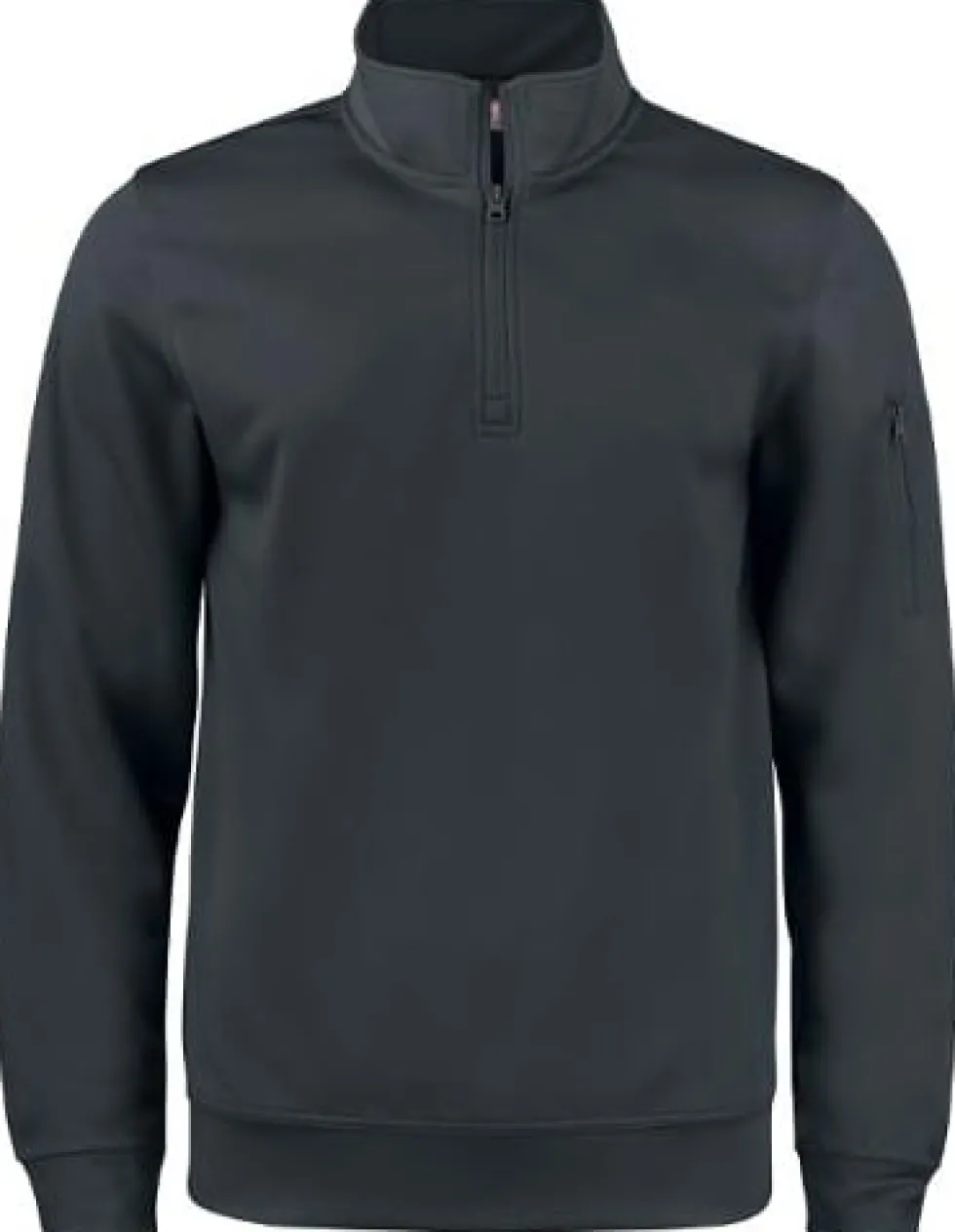 Sweatshirt halfzip CLIQUE 021013 sv 4XL