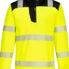 Sweatshirt PW3 Hi-Vis 1/4 Zip gul S