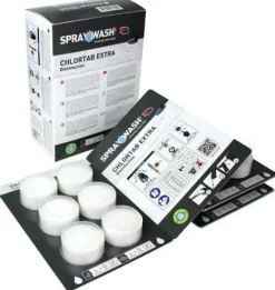 Tablett SPRAYWASH Chlor Extra vit 18/fp