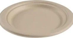 Tallrik Miljö Bagasse 18 cm 50/fp