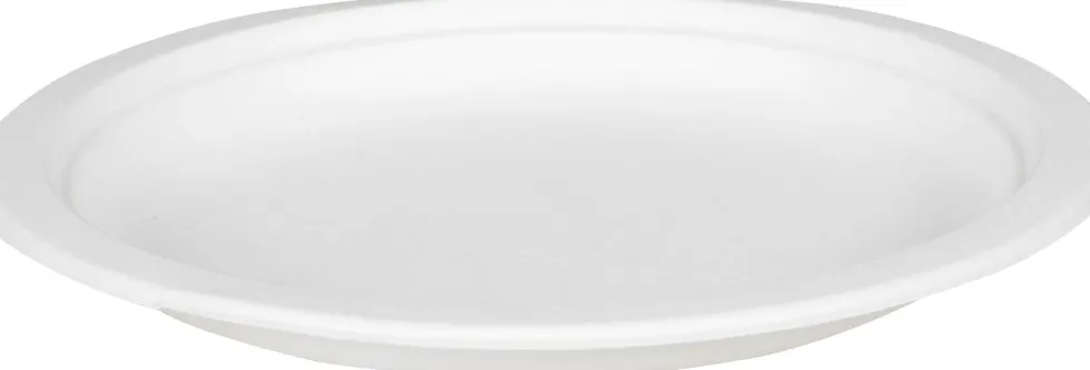 Tallrik Miljö Bagasse 18 cm 50/fp