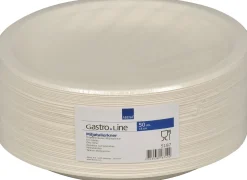 Tallrik Miljö Bagasse 18 cm 50/fp