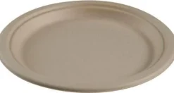 Tallrik Miljö Bagasse 23 cm 50/fp
