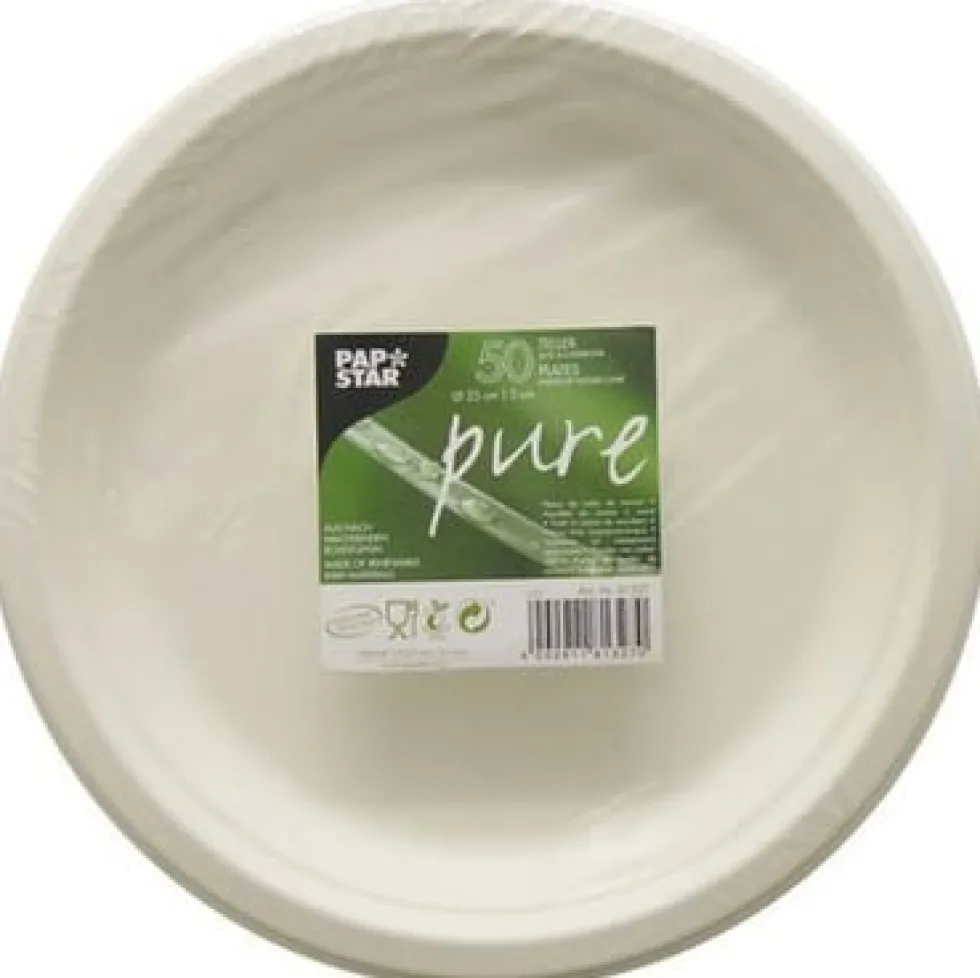 Tallrik PURE 23cm vit 50/fp