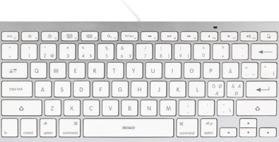 Tangentbord DELTACO Mini USB-C