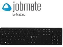 Tangentbord Jobmate Slim Svart