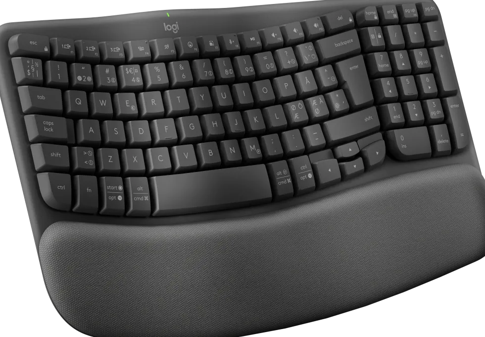 Tangentbord LOGITECH Wave Svart