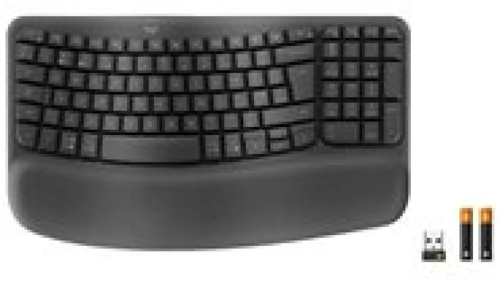 Tangentbord LOGITECH Wave Svart