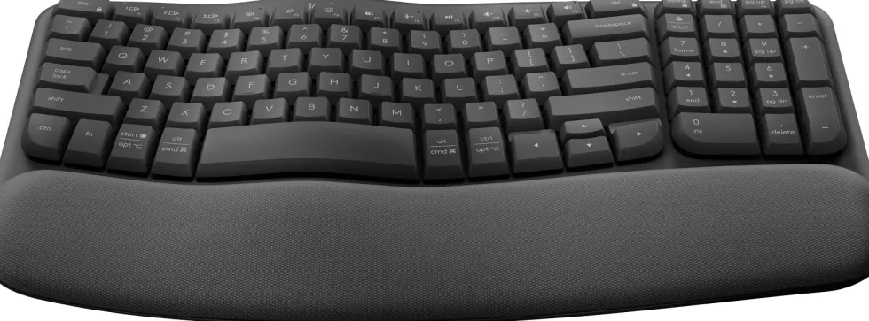 Tangentbord LOGITECH Wave Svart