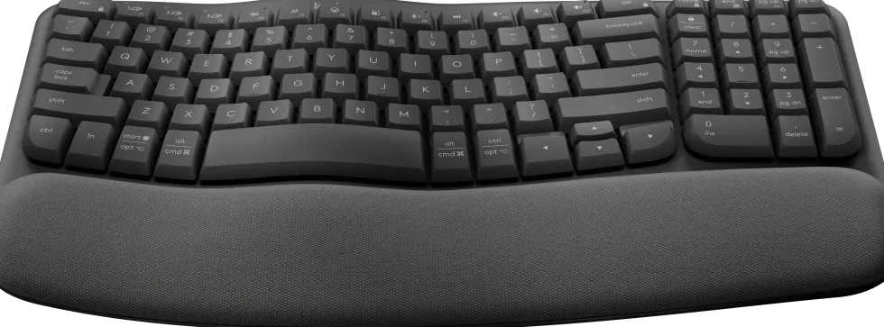 Tangentbord LOGITECH Wave Svart