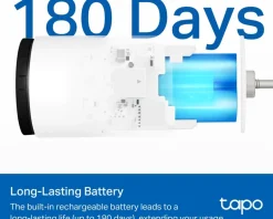 Tapo C410 Smart Wire-Free Indoor/Outdoor Security Camera
