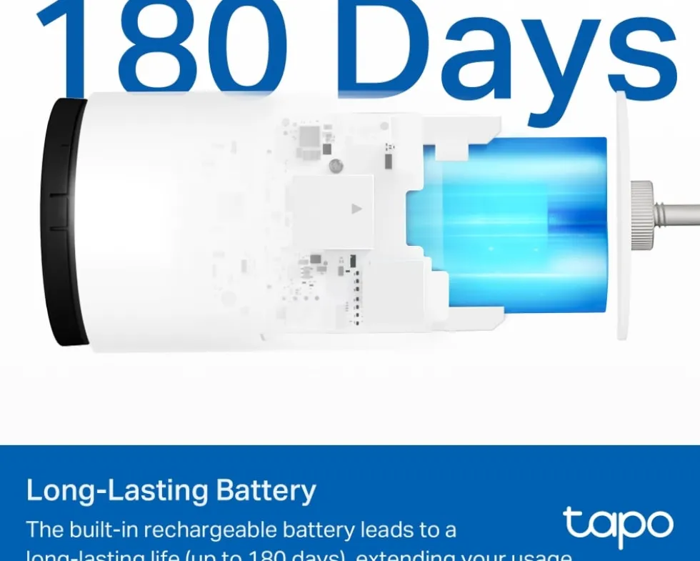 Tapo C410 Smart Wire-Free Indoor/Outdoor Security Camera