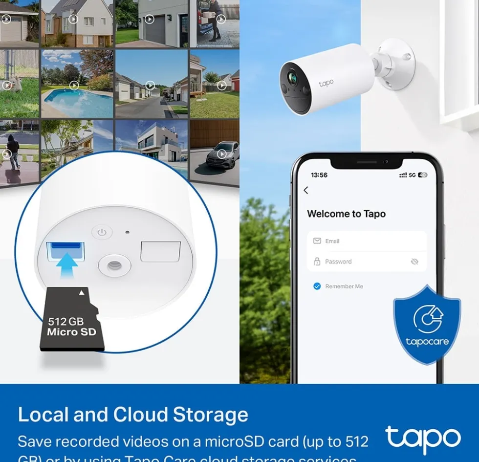 Tapo C410 Smart Wire-Free Indoor/Outdoor Security Camera