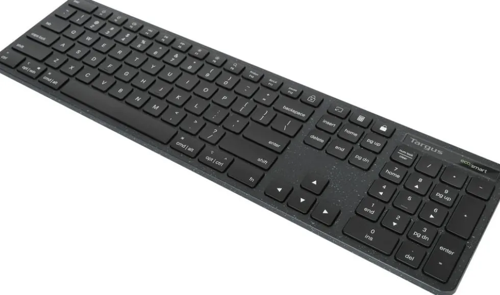 Targus EcoSmart - Tangentbord - full size - antimikrobiell - USB