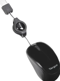 Targus - Mus - höger- och vänsterhänta - optisk - 3 knappar