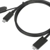 Targus - USB-kabeluppsättning - tumskruvar - svart - för Targus