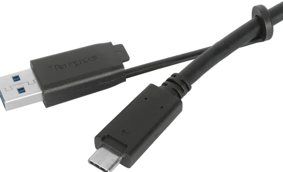 Targus - USB-kabeluppsättning - tumskruvar - svart - för Targus