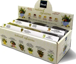 Te DILMAH Sort.låda örter 6 smaker 60/fp