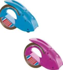 Tejphållare packtejp TESA Pack-n-Go rosa