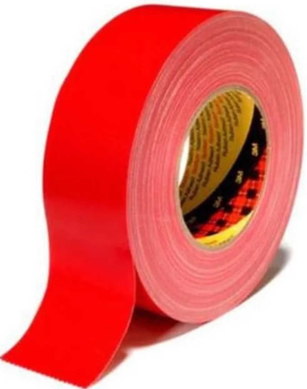 Tejp Textil Plastbelagd Röd, 50mm x 50m