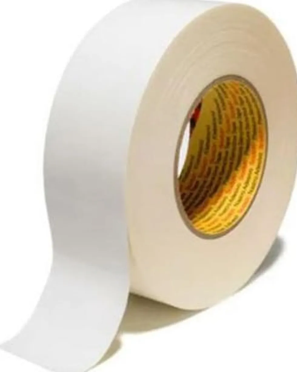 Tejp Textil Plastbelagd Vit, 50mm x 50m, 24/fp