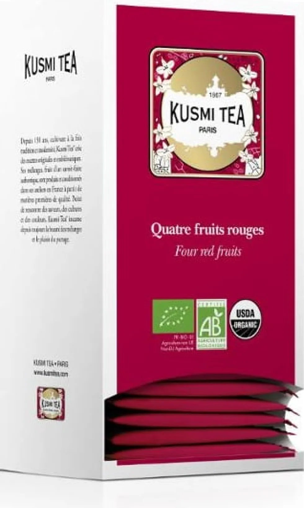 Te KUSMI Eko Four red fruits 25/fp