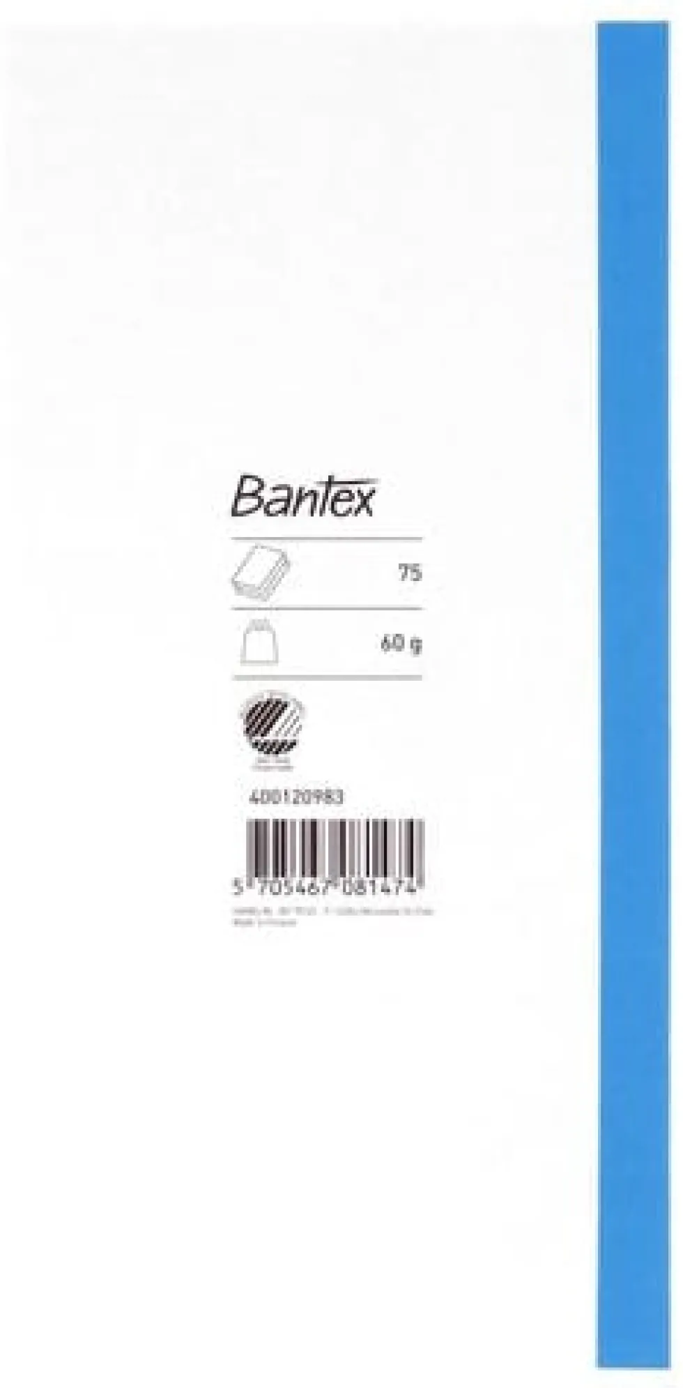 Telefonblock BANTEX 5-flik