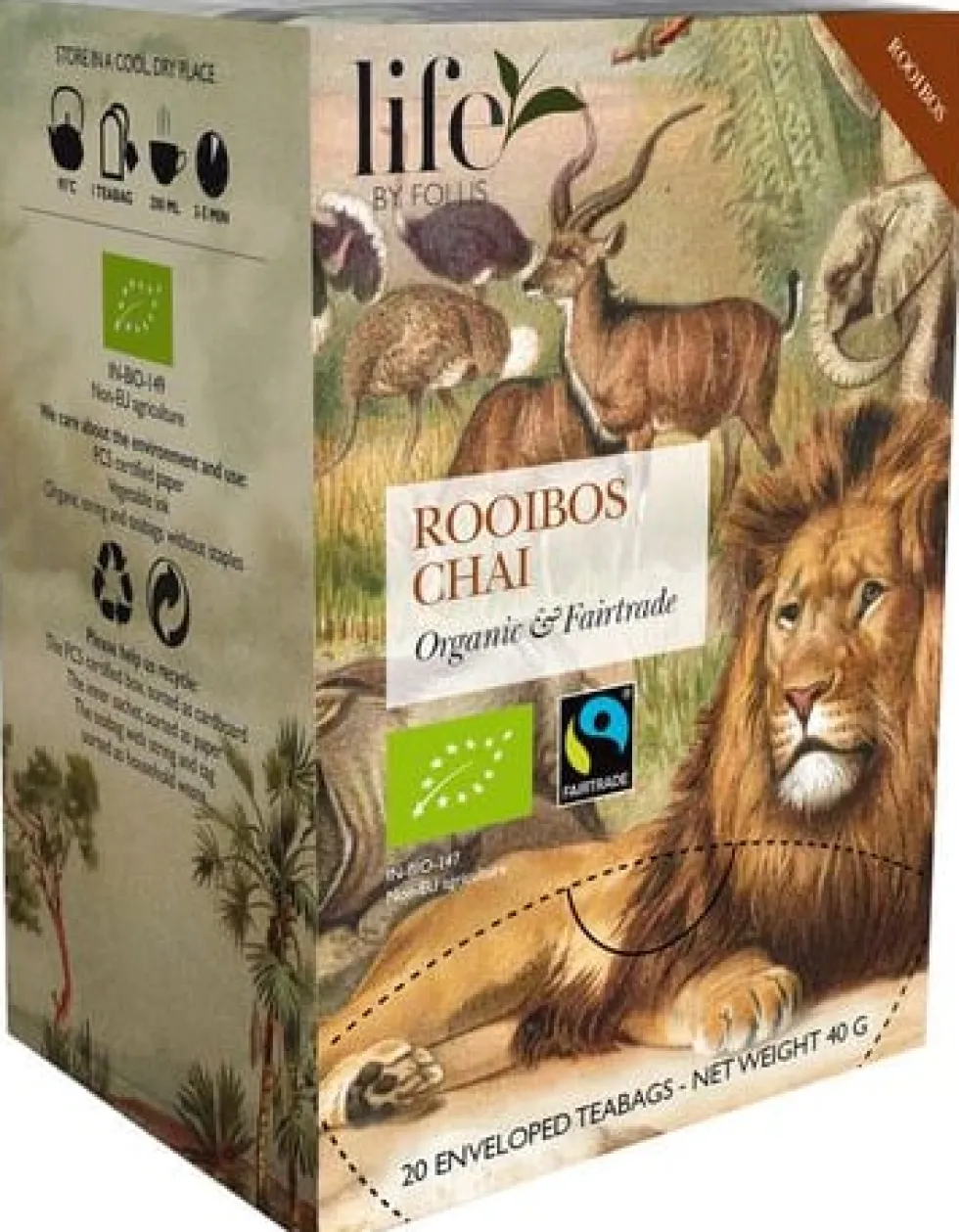 Te LIFE BY FOLLIS Rooibos chai 20/fp