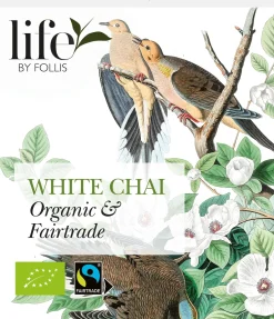Te LIFE BY FOLLIS Vitt chai 20/fp