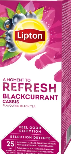Te LIPTON påse Blackcurrant 25/fp