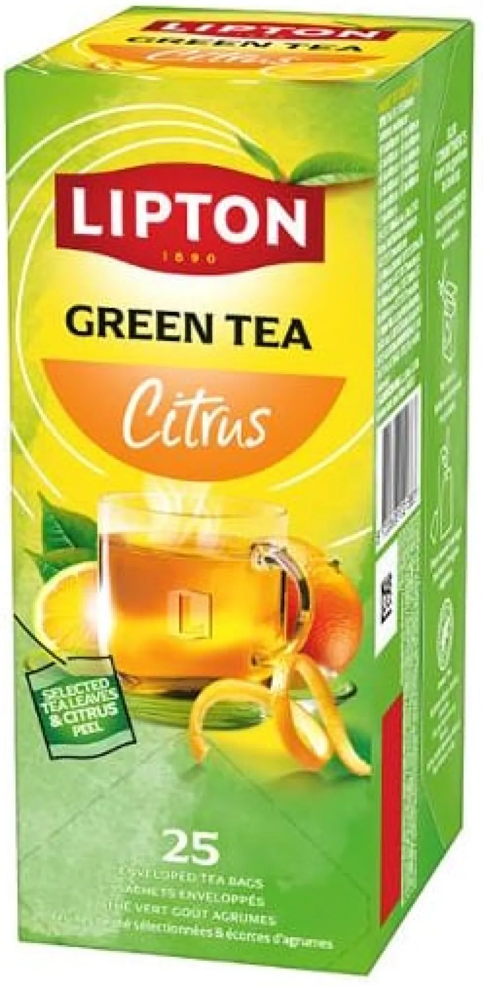 Te LIPTON påse Green Tea Citrus 25/fp
