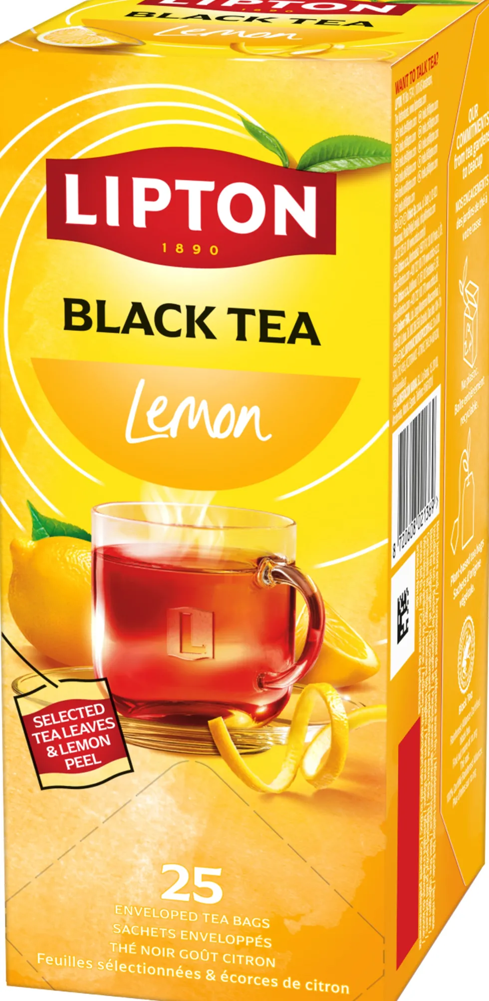 Te LIPTON påse Lemon 25/fp