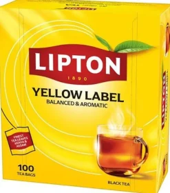 Te Lipton påse Yellow Label, 100st