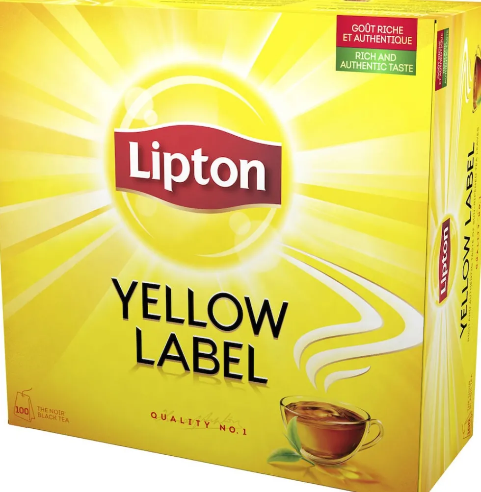 Te Lipton påse Yellow Label, 100st