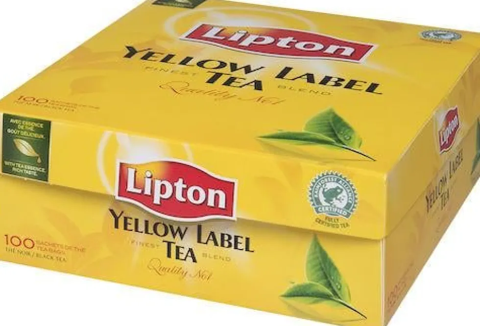 Te Lipton påse Yellow Label, 100st