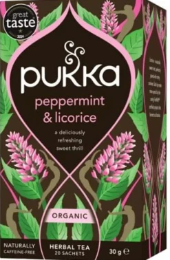 Te PUKKA Örtte Peppermint/Licorice 20/fp