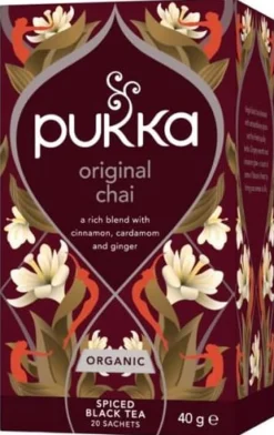 Te PUKKA Svart Original Chai 20/fp