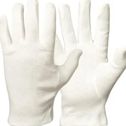 Textilhandske 0450 vit 26cm L 12/fp