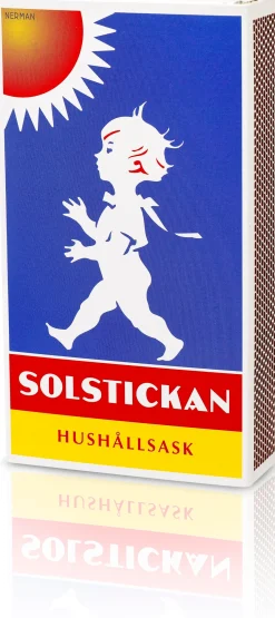 Tändstickor Solstickan Hushållsask