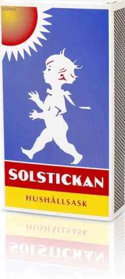 Tändstickor Solstickan Hushållsask