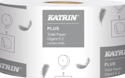 Toalettpapper KATRIN Plus Gigant S, 2-lager, 160m, 12/fp