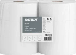 Toalettpapper KATRIN Plus Gigant M2, 2-lager, 310m, 6/fp