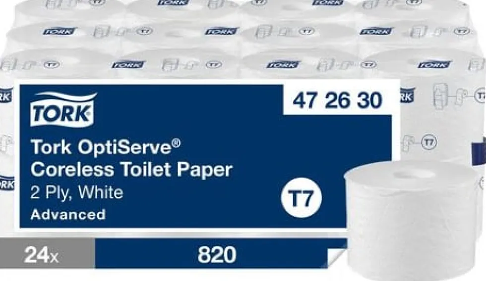 Toalettpapper TORK Adv T7 2-lag 24/krt