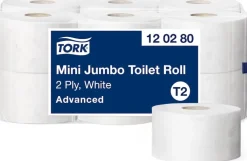Toalettpapper TORK Jumbo Advanced T2 170m/rl 12/FP