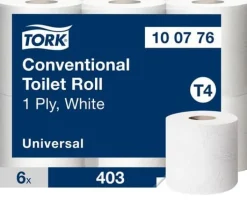 Toalettpapper TORK Uni T4 1-lag 6/fp