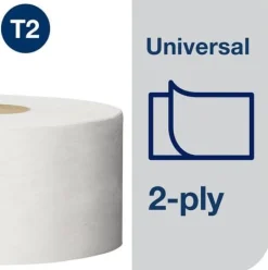Toalettpapper TORK Uni T2 2-lag 12/fp