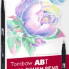 Tombow ABT Dual Brush 6C-2 Pastel carton (6)