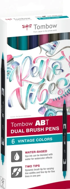 Tombow ABT Dual Brush 6C-5 Vintage carton (6)
