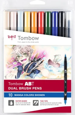 Tombow ABT Dual Brush Manga Shonen (10)