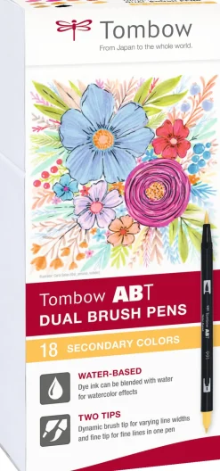 Tombow ABT Dual Brush 18P-2 Basic 2 (18)